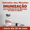Município de Salvador das Missões anuncia vacinação para professores e trabalhadores de escolas contra a Covid-19