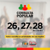 Consulta Popular será na próxima semana