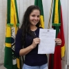 Eduarda Arnold assume como Agente de Combate à Dengue junto à Secretaria de Saúde