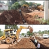 Secretaria de Obras prepara rua para futura construção de calçamento