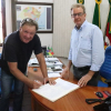 Vice Prefeito Quiliano Rauber assume a Prefeitura