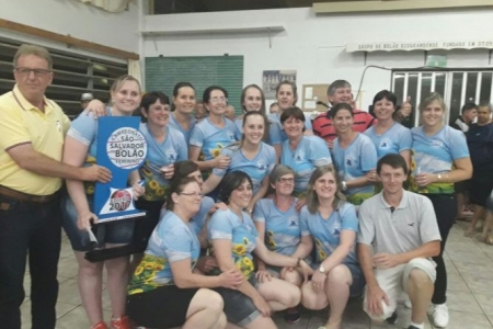 Grupo Girassol vence Campeonato Municipal de Bolão Feminino