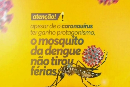 Notificação de dengue aumentando no município.